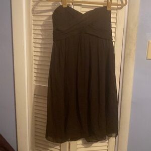 JCrew chocolate brown Bridesmaid dress